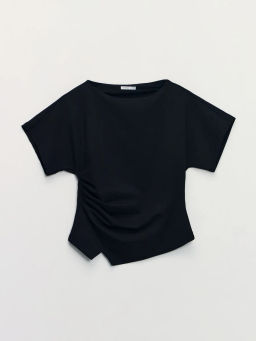 Топ с драпировкой на талии / Zarina