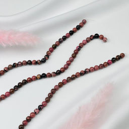 Бусины для украшений из Родонита (45 бусин)