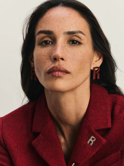 Серьги-гвоздики с эмалью / Zarina