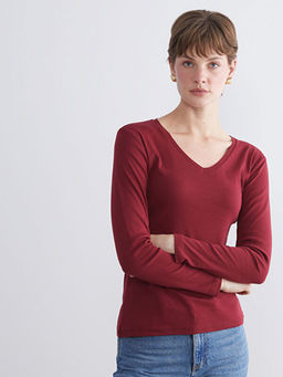 V Yaka Uzun Kollu Kad?n Ti??rt