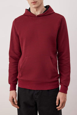 Lacivert Regular/Normal Kesim Kapusonlu Dokulu Sweatshirt TMNAW26SW00068 - Trendyolmilla фото 21