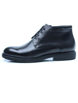 01-H9057 -B7-SW3 BLACK Ботинки демисезонные мужские (натуральная кожа) - Фабричный китай фото 6