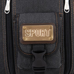 Рюкзак туристический, 60 л, отдел на молнии, наружный карман, цвет черный - Simaland фото 9