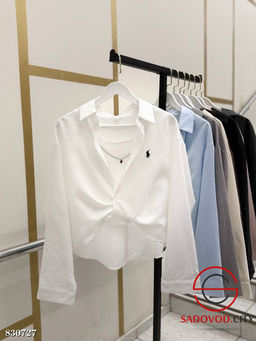 Рубашка женская с топом