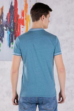 футболка 
 17.9229-PETROL-MAVI - Tricko фото 2