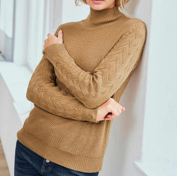 Пуловер, бежевый - Ashley brooke фото 2