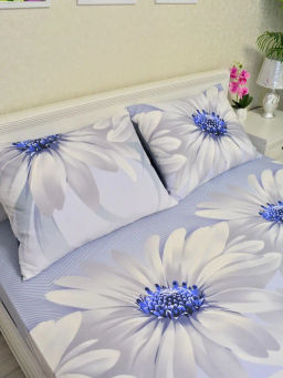 Наволочки на молнии (2 шт.) поплин  Березка