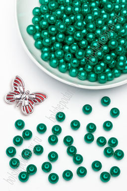 Бусинки 10 мм*400 гр (SF-1447) морской зеленый №131