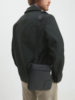 Мужская сумка через плечо ARMANI EXCHANGE Артикул 4081483, черный  фото 2