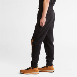 Мужские брюки спортивные Timberland Sweatpant Kennebeck River Lenear Logo Regular черные  фото 4