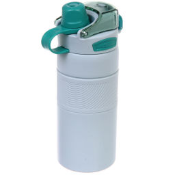 Термос 600мл "Фитнесс", цвет светло-голубой