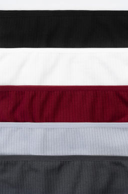 Трусы для девочки в рубчик 5шт. Happyfox