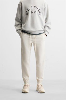 FADED JOGGER WAIST TROUSERS - Zara фото 3