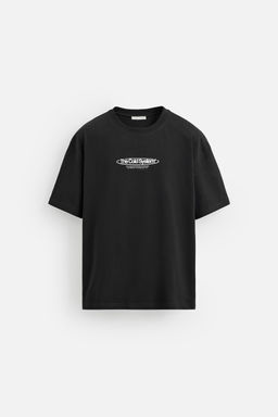 CONTRAST PRINT T-SHIRT - Zara фото 8