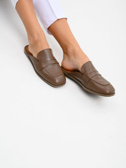 Мюли 1072.подиум205br.Коричневый