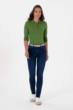 Kad_n Ye_il Basic Polo Yaka Sweatsh_rt Sepette S_rpriz _ndirim - U.s. polo assn фото 11