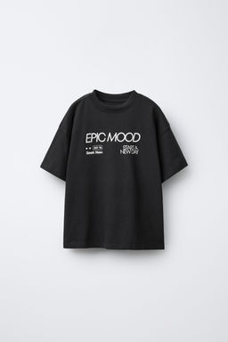 SLOGAN PRINT T-SHIRT