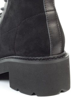 01-M03 BLACK Ботинки демисезонные женские (натуральная кожа, велюр, байка) - Фабричный китай фото 7