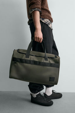 RUBBERISED TRAVEL BAG