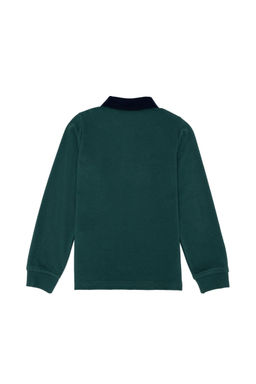 Зеленый базовый свитшот для мальчика Неожиданная скидка в корзине - U.s. polo assn фото 2