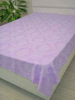 НКонструктор КПБ поплин на молнии Лиловый жаккард Березка  фото 59