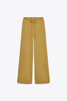 FADED HEAVY COTTON TROUSERS - Zara фото 7