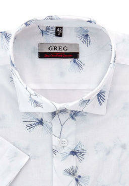 Сорочка мужская короткий рукав GREG 123/101/URS/Z