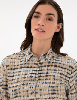 Bej Comfort Fit Uzun Kollu G_mlek - Pierre cardin фото 2