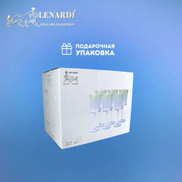 584-008 Набор из 6 бокалов 322мл в под.уп.(х4)Стекло - Lenardi фото 3