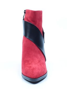 04-A331W-766VB RED Ботинки зимние женские (натуральная замша, натуральный мех) - Фабричный китай фото 8