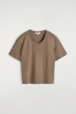 CAMISETA DE ALGOD?N CON CUELLO REDONDO - H&m фото 2