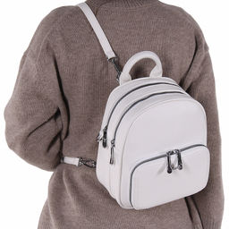 Рюкзак 670100 white Velina Fabbiana-Safenta