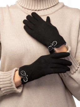 Перчатки жен Labbra LB-PH-40 black  фото 4