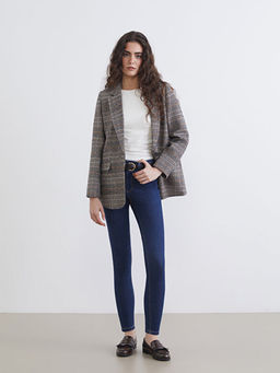 Beli Kemerli Mercury Skinny Fit Kad?n Jean Pantolon