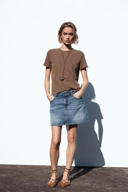 FADED SHORT SLEEVE T-SHIRT - Zara фото 26