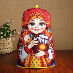 Грелка на чайник Матрёшка, с горшочком - Simaland фото 3