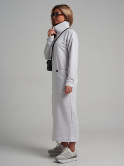 978 Платье "Меланж/серый"