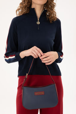 Женская темно-синяя сумка через плечо Неожиданная скидка в корзине - U.s. polo assn фото 2