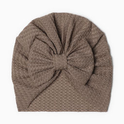 Шапка для девочки «Крошка Я. Бантик», размер 46-48 см, бежевая