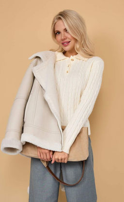 Джемпер F422-1520 milk - Fine joyce фото 10