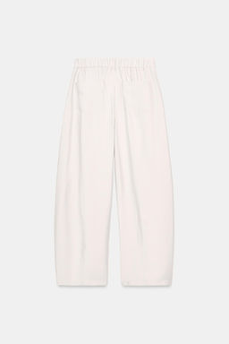 PANTAL?N FLUIDO PLIEGUES / Gris claro - Zara фото 4
