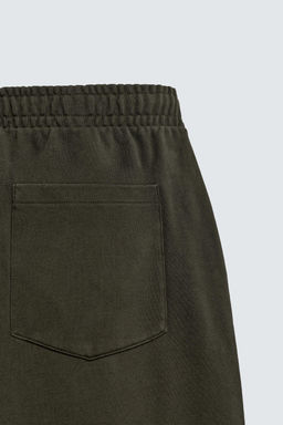 PANTAL?N JOGGER BALLOON FIT LAVADO / Khaki - Zara фото 10