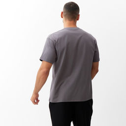 Футболка мужская MINAKU, серая, размер 42-44