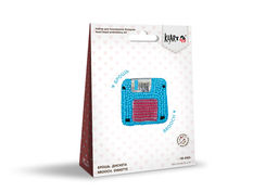 Klart набор для вышивания 10-043 Брошь. Дискета 4.5 х 4.5 см