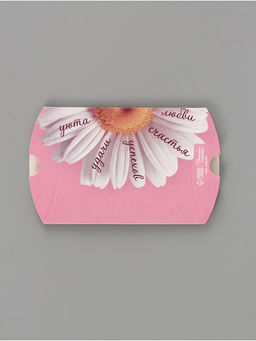 Цена за 10 шт. Коробка подарочная складная «Ромашка», фигурная, 11×8×2 см