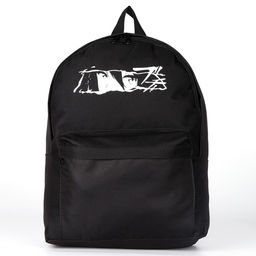 Рюкзак текстильный Аниме, с карманом, 27*11*37, черный - Nazamok фото 3