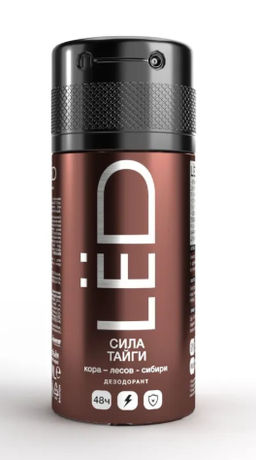 А. LED MEN Спрей-дезодорант Сила тайги 150мл