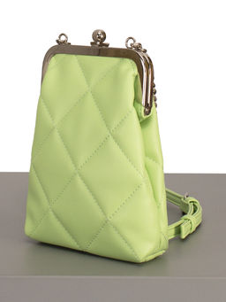 LACCOMA сумка Китти-Ф826-мятный эко кожа хлопок  фото 2