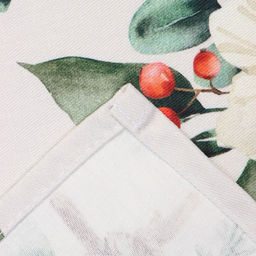 Полотенце Этель Пуансетия 40х73 см, 100% хлопок, саржа 190 г/м2  фото 4