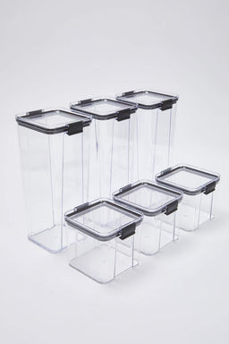 Trendyolmilla Home 3lu 700ml& 3lu 1300ml Kapakl? Saklama Kab? TPHSS25SKB00000  фото 3